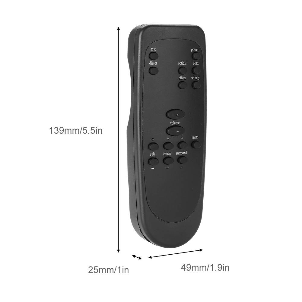 Replacement Computer Speaker Remote Control For Logitech Z-5500 Z-680 Z-5400
