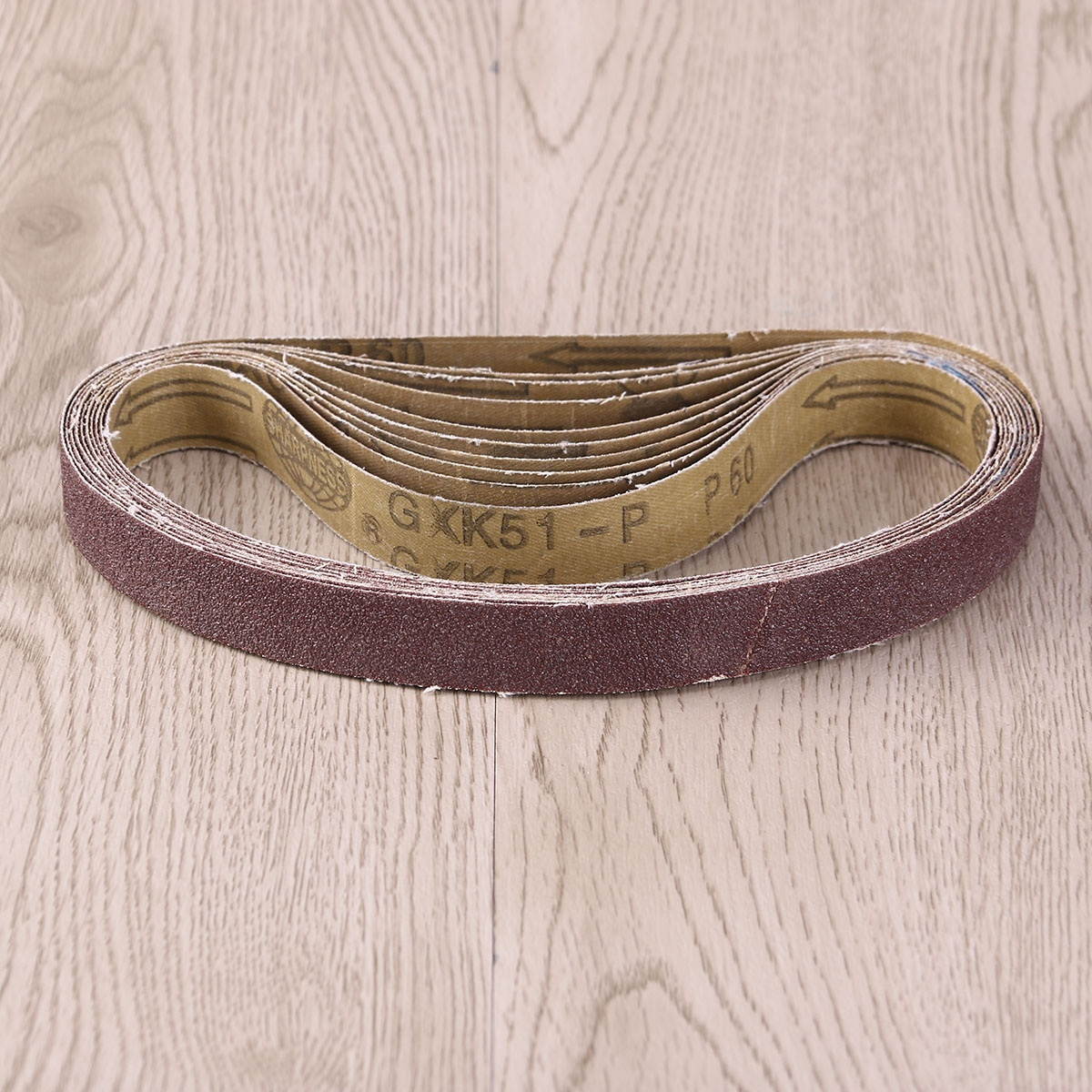 10PCS Sanding Belt Sandpaper Strips Polishing Grinding Belt 20mm x 520mm