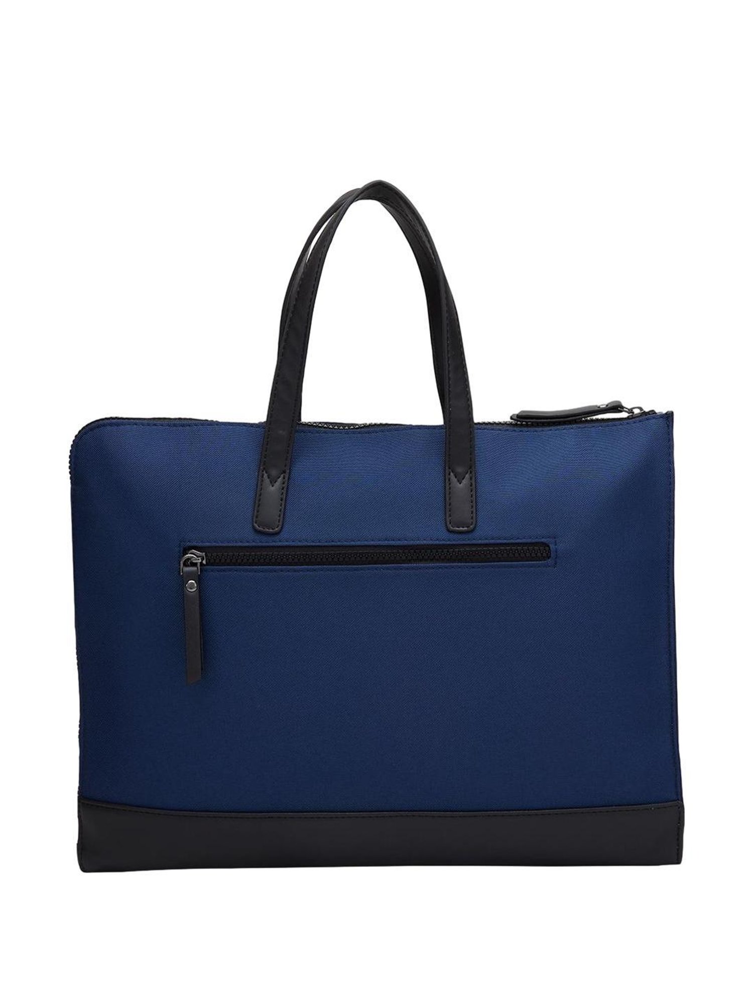 Caprese Rogue Navy Solid Large Laptop Messenger Bag
