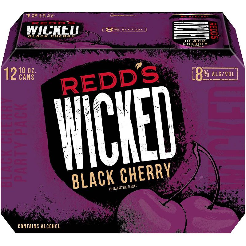 Redd's Wicked Black Cherry Ale - 12pk/10 fl oz Cans