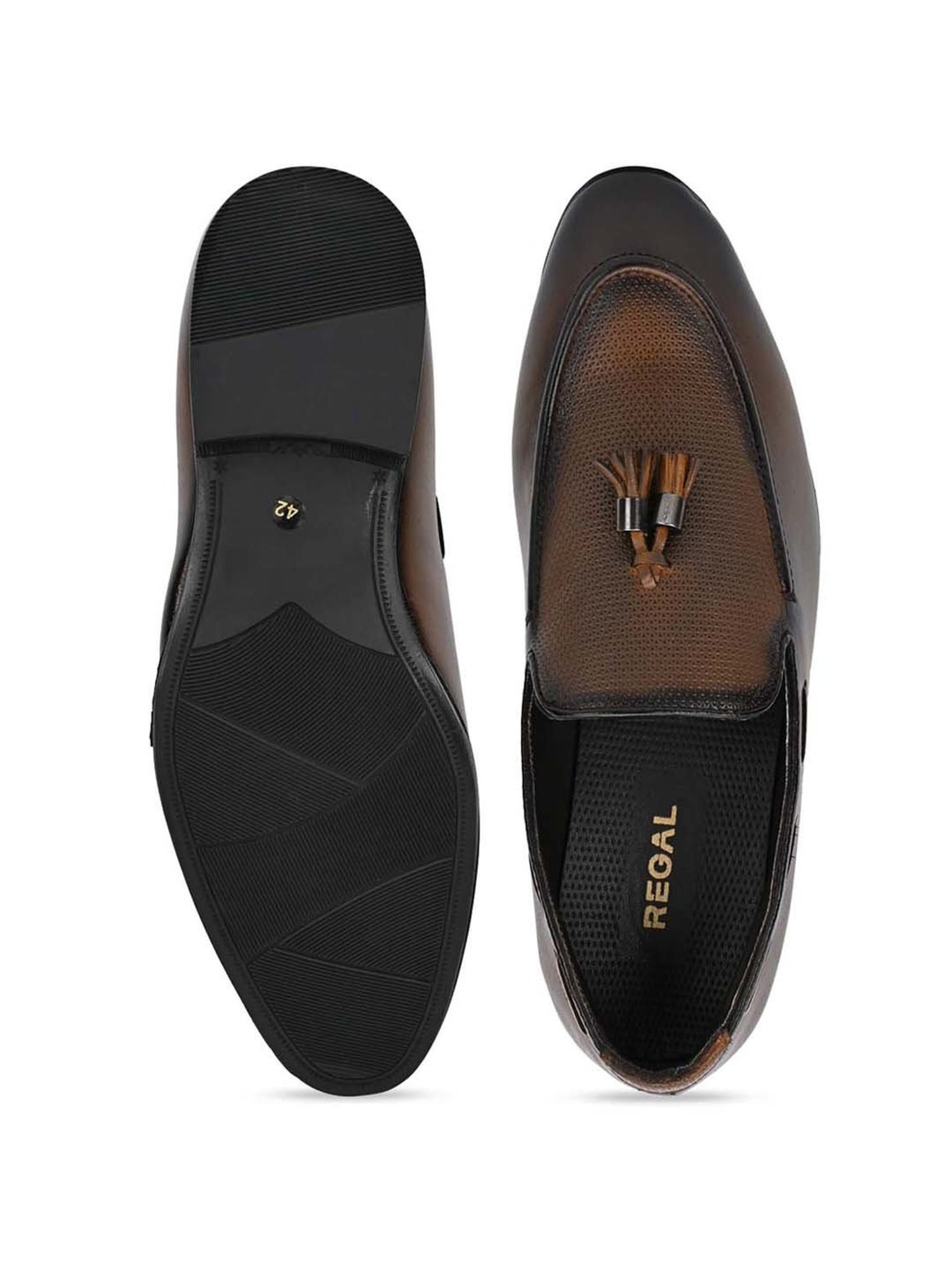 Regal Men's Brown Boat Shoes