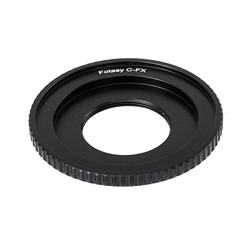 16mm C Mount lens to Fuji X Adapter Cine Movie Lens to Fujifilm X Mount Adapter Compatible with Fujifilm XMount Cameras XPro2 XE2 XE3 XA5 XM1 XT1 XT2 XT3 XT10 XT20 XT30 XH1