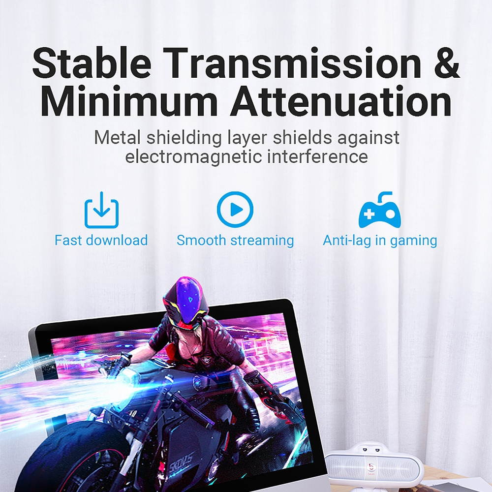 Vention IPVB0 RJ45 Connector Cat.6 FTP Keystone Jack Coupler for Network Cable Extension Black 1 Piece