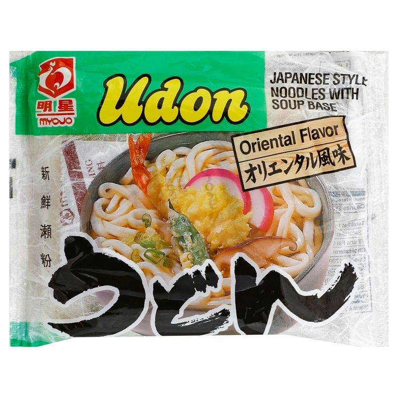 Myojo Udon Oriental Flavor Japanese Style Noodles Soup 7.28oz