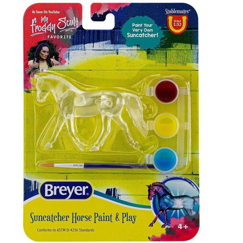 Breyer Animal Creations Breyer Suncatcher Horse Paint & Play DIY Set | Warmblood