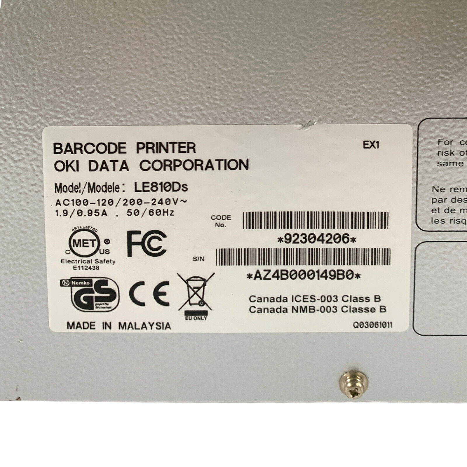 DYMO Rhino 4200 Industrial Label Maker Carry Case Kit with Roll of 1/2