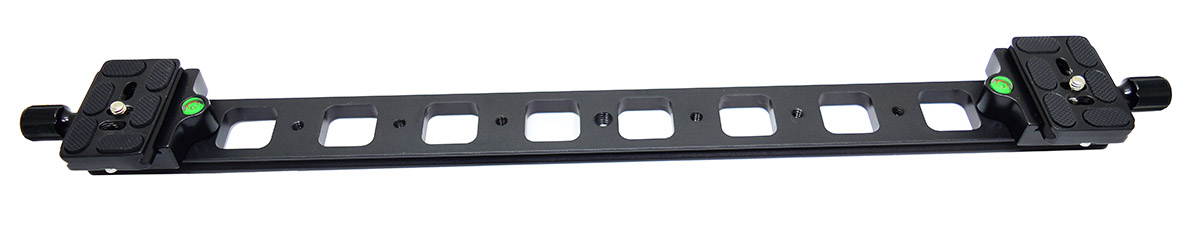 koolehaoda Aluminium 480mm Professional Rail Nodal Slide Metal Quick Release Clamp with Quick Release Plate for Camera with Arca Swiss Compatible for Tripod Ballhead