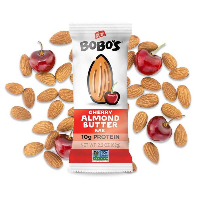 Bobo's Nut Butter Bar - Cherry Almond Butter -2oz