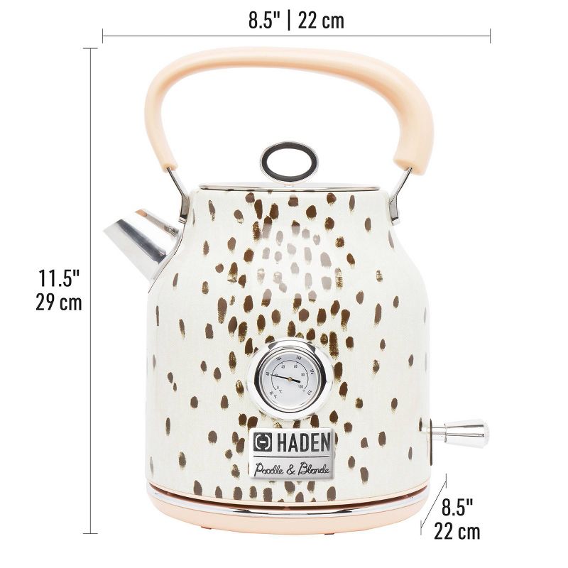 Haden Margate Poodle & Blonde 1.7L Electric Kettle