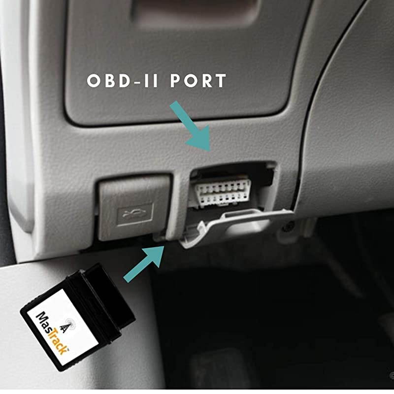 GPS Tracker W/No Contract | Track On Computer Smartphone | Fleet Monitoring Tracking Employees, Teens, Spouse| Plug Into OBD Port Instant Alerts & Engine Diagnostics