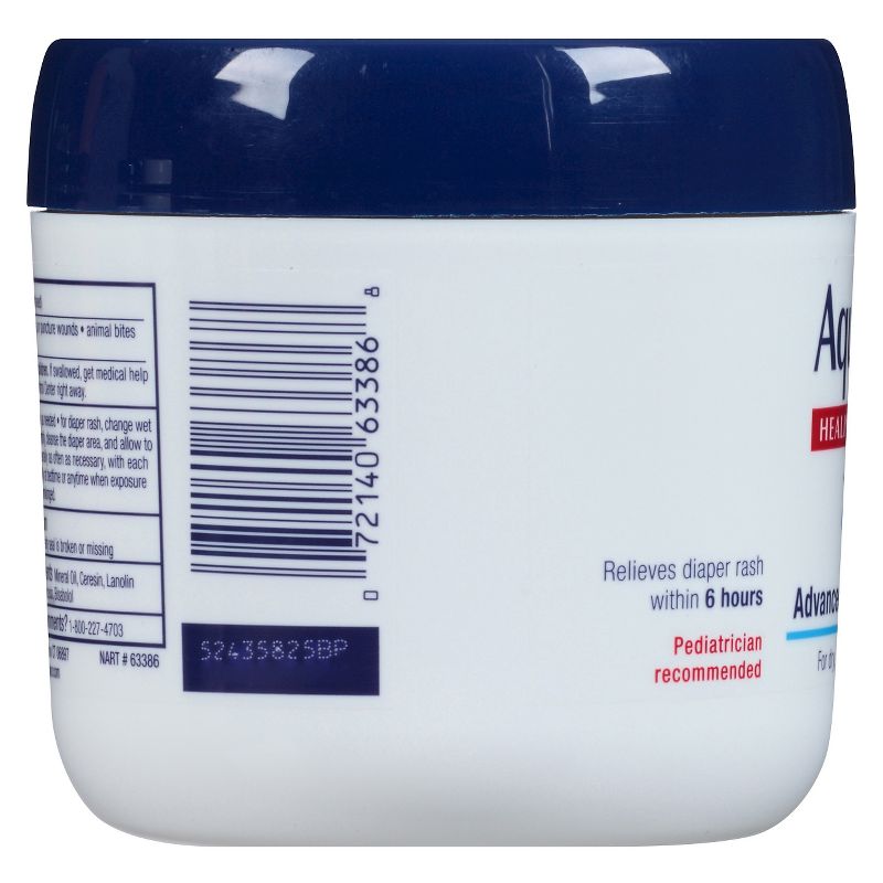 Aquaphor Baby Healing Ointment - Advanced Therapy to Help Heal Diaper Rash and Chapped Skin - 14oz. Jar