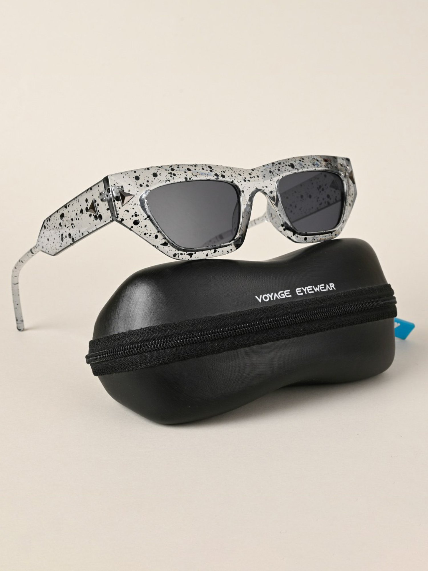 Voyage Grey Cat Eye UV Protection Sunglasses for Women