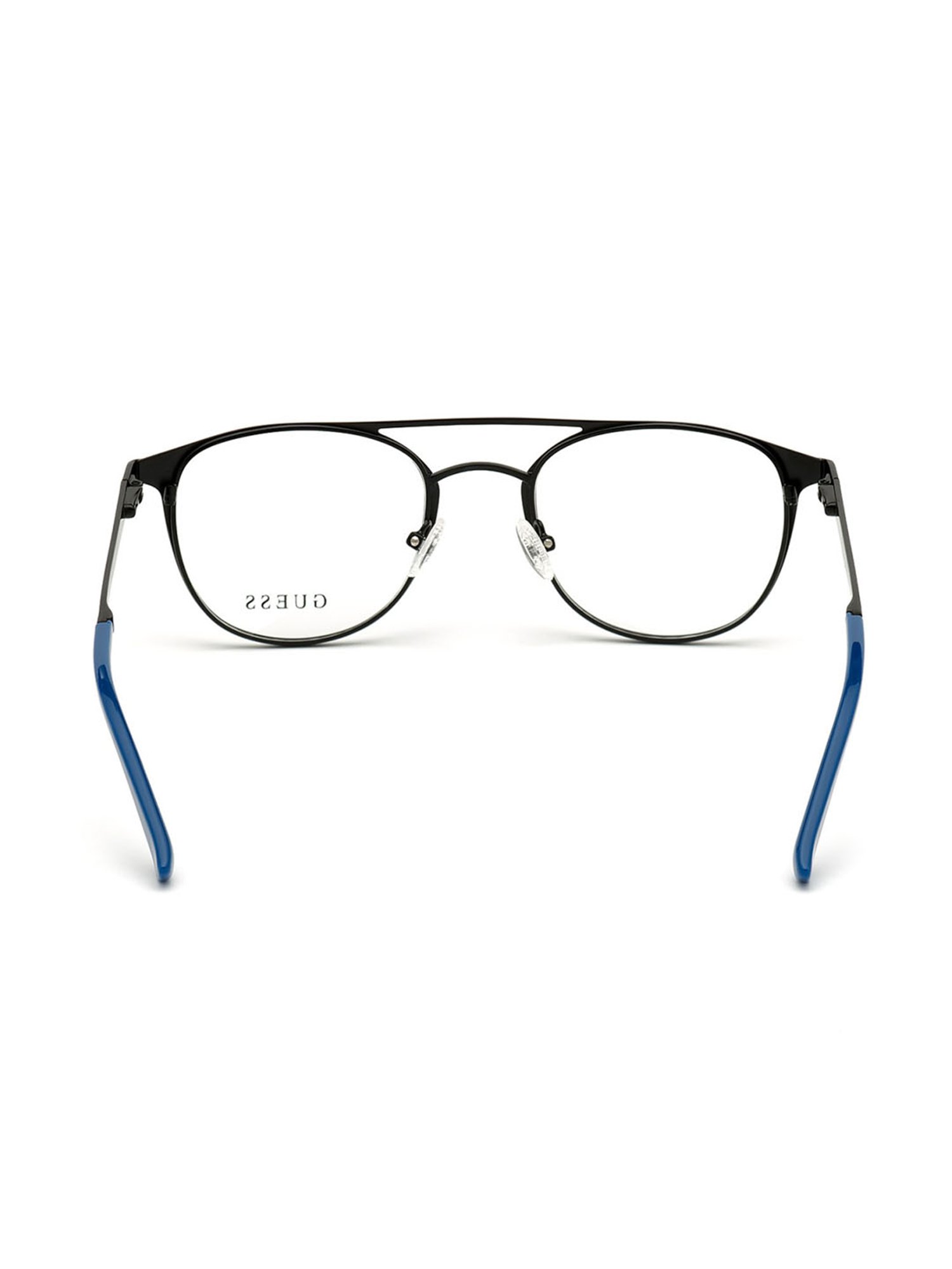 Guess Black Oval Eye Frames for Men