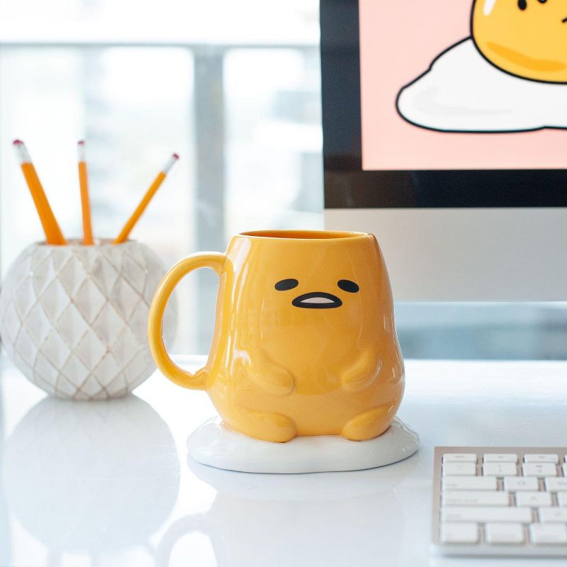 Se7en20 Gudetama The Lazy Egg 3D 16oz Ceramic Mug