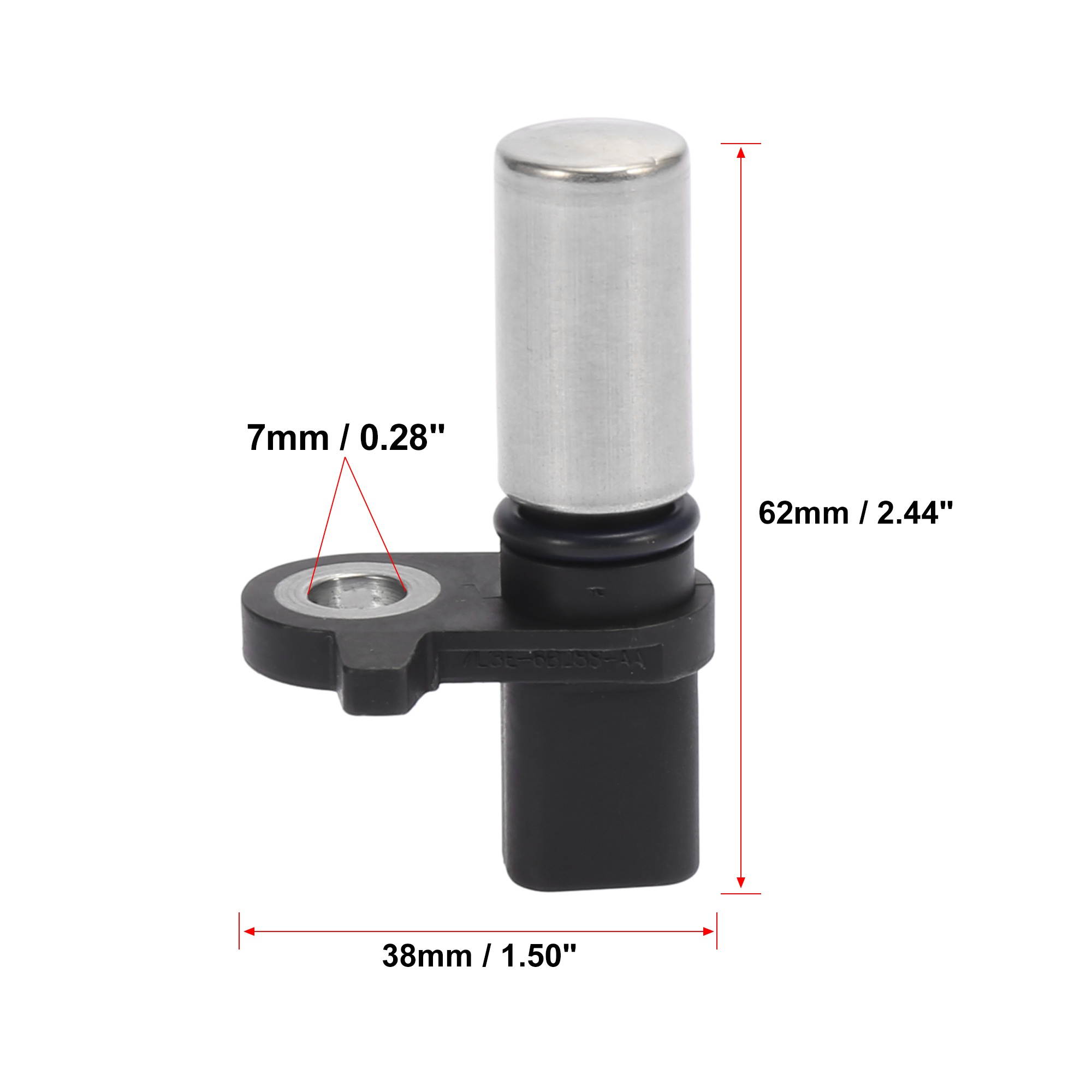 7L3E-6B288-AA Car Engine Crankshaft Position Sensor Replacement Black for Ford F-150 2007-2008