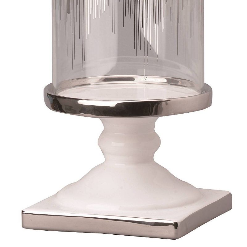 Melrose Set of 6 Rustic Black Hanging Large Tea Light Candle Holders 21"