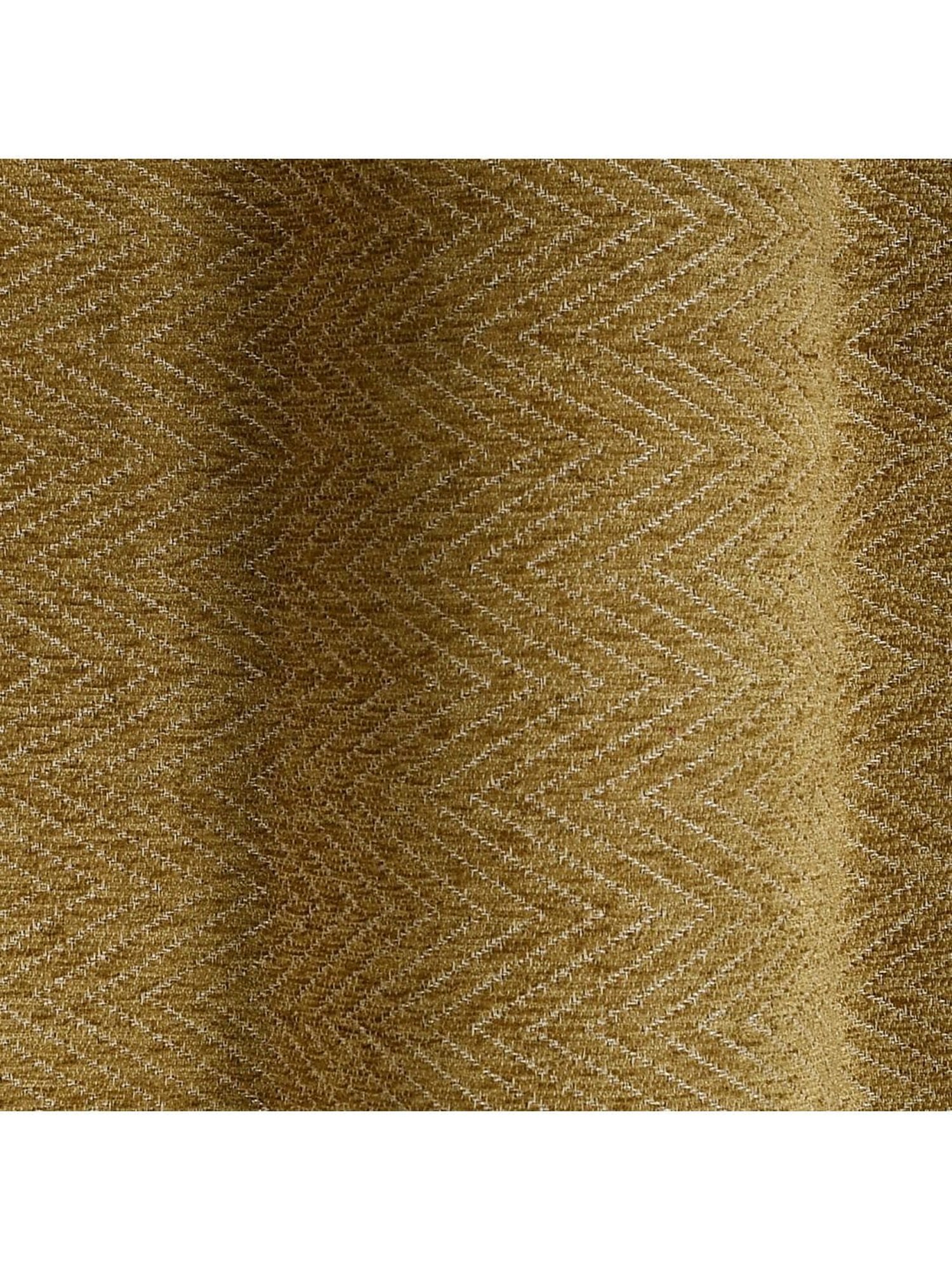 Saral Home Gold Chenille Grommet Long Door Curtains Set of - 2