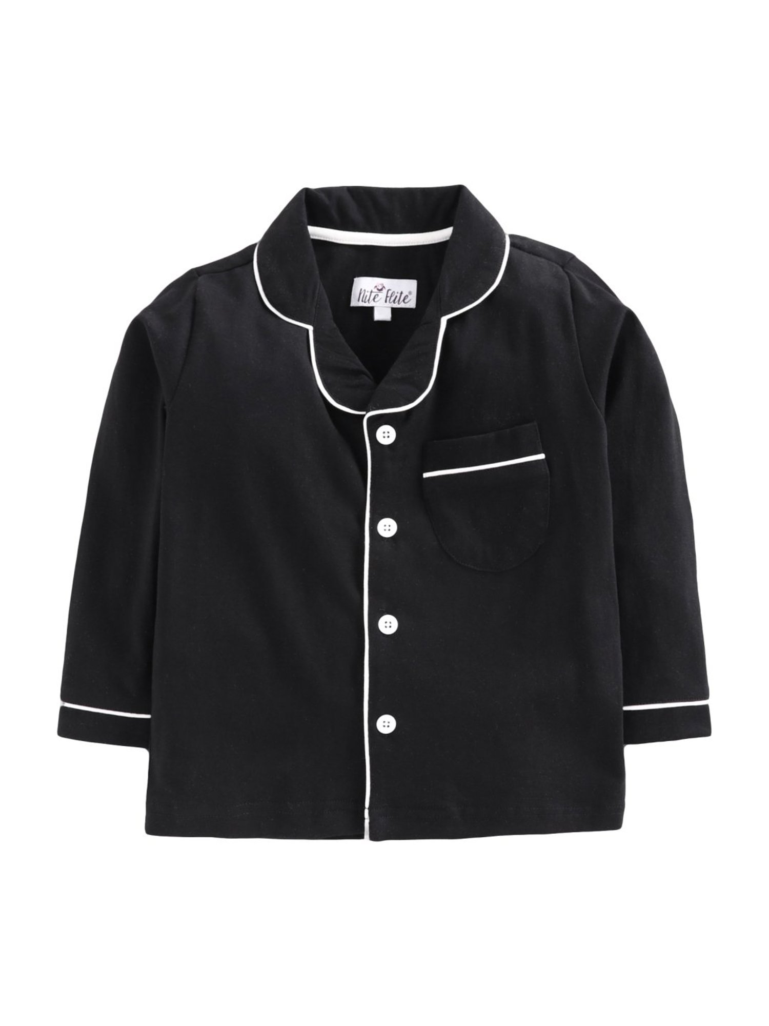 Nite Flite Boys Black Ebony Pyjama Set