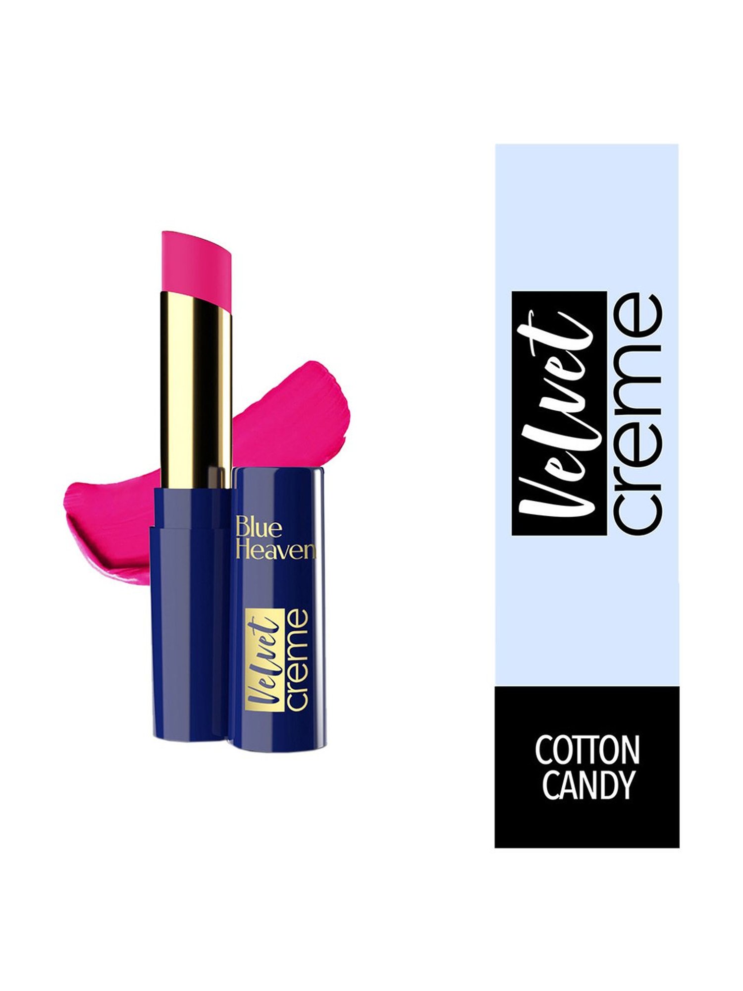 Blue Heaven Velvet Creme Lipstick Cotton Candy - 3.5 gm