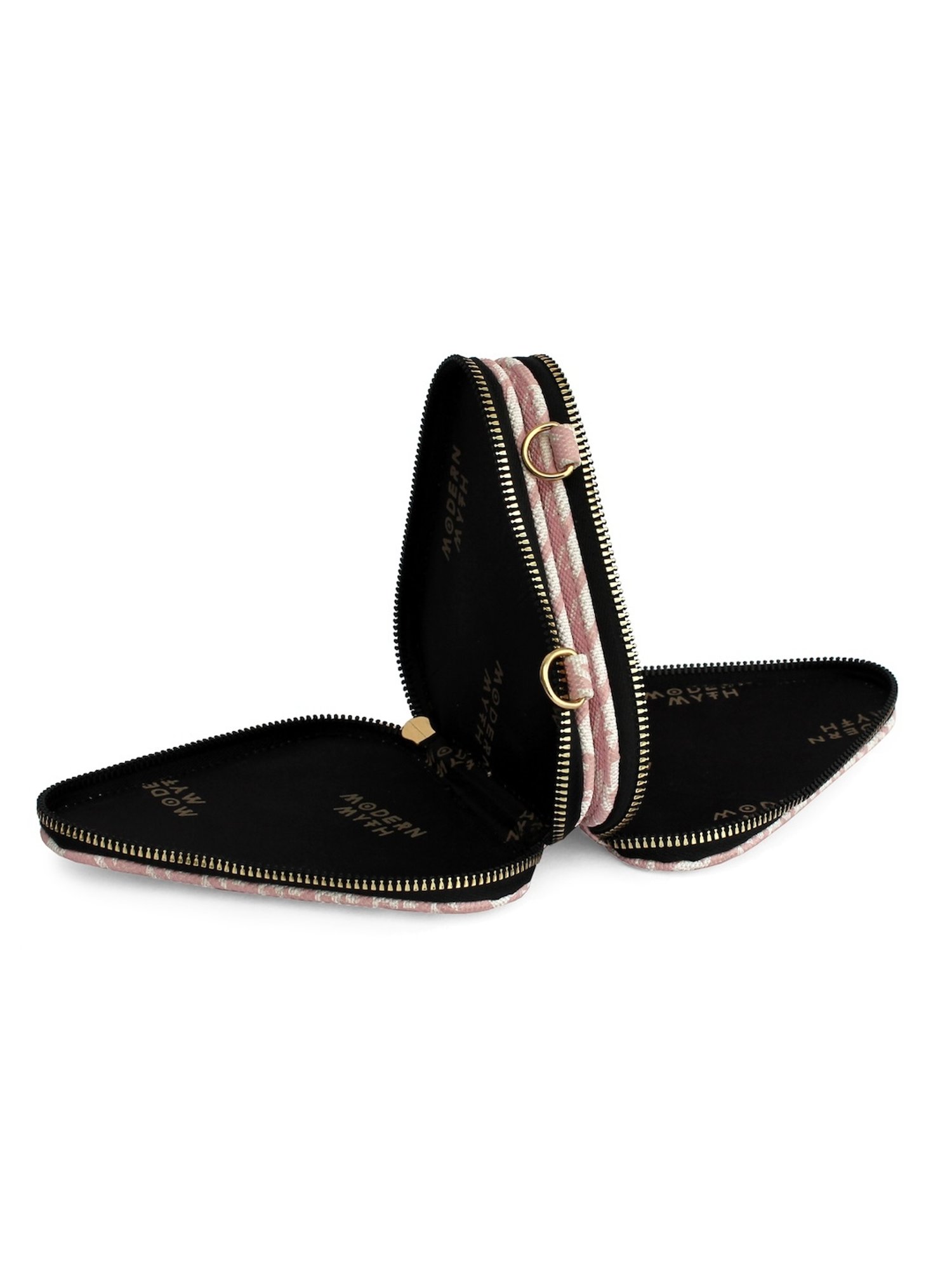 Modern Myth Trio Pink Printed Small Mini Cross Body Bag