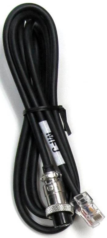 MFJ-5397Y Yaesu 8 Pin Round Mic Plug for the MFJ-297 and MFJ-299 Desk Mics