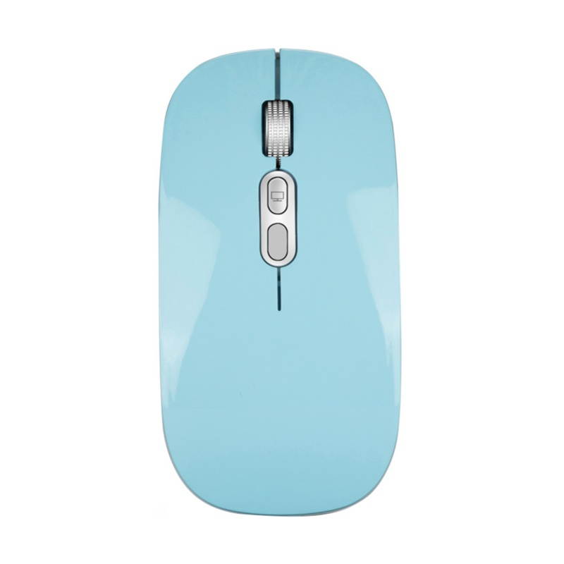 M103 Bluetooth Wireless Dual Mode Chargeable Mute Optical Mouse for Laptop PC