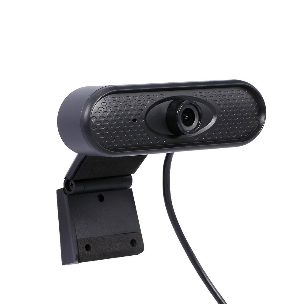 HD 1080P Web Camera Manual Focus USB Webcam Computer Camera Built-in Microphone Drive-free Camera for PC Laptop Black