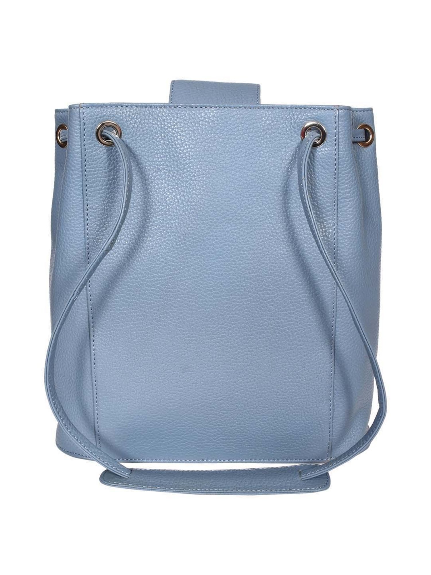 SASSORA Blue Solid Medium Shoulder Bag