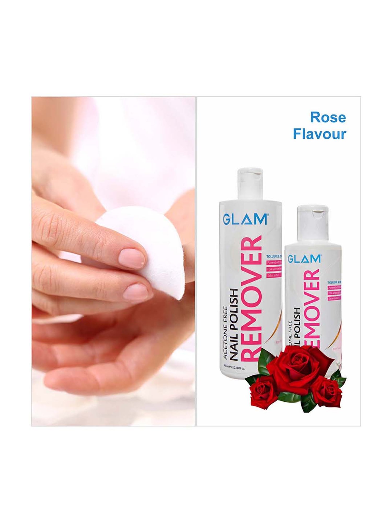 GLAM Nail Wipes Lavender Fragrance - 36 Wipes