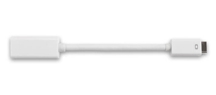 NewerTech 8-inch  Mini DVI to HDMI Video Adapter. Exceptional Quality. Matches Apple 'White'. Model NWTCBLMDVIHDMI