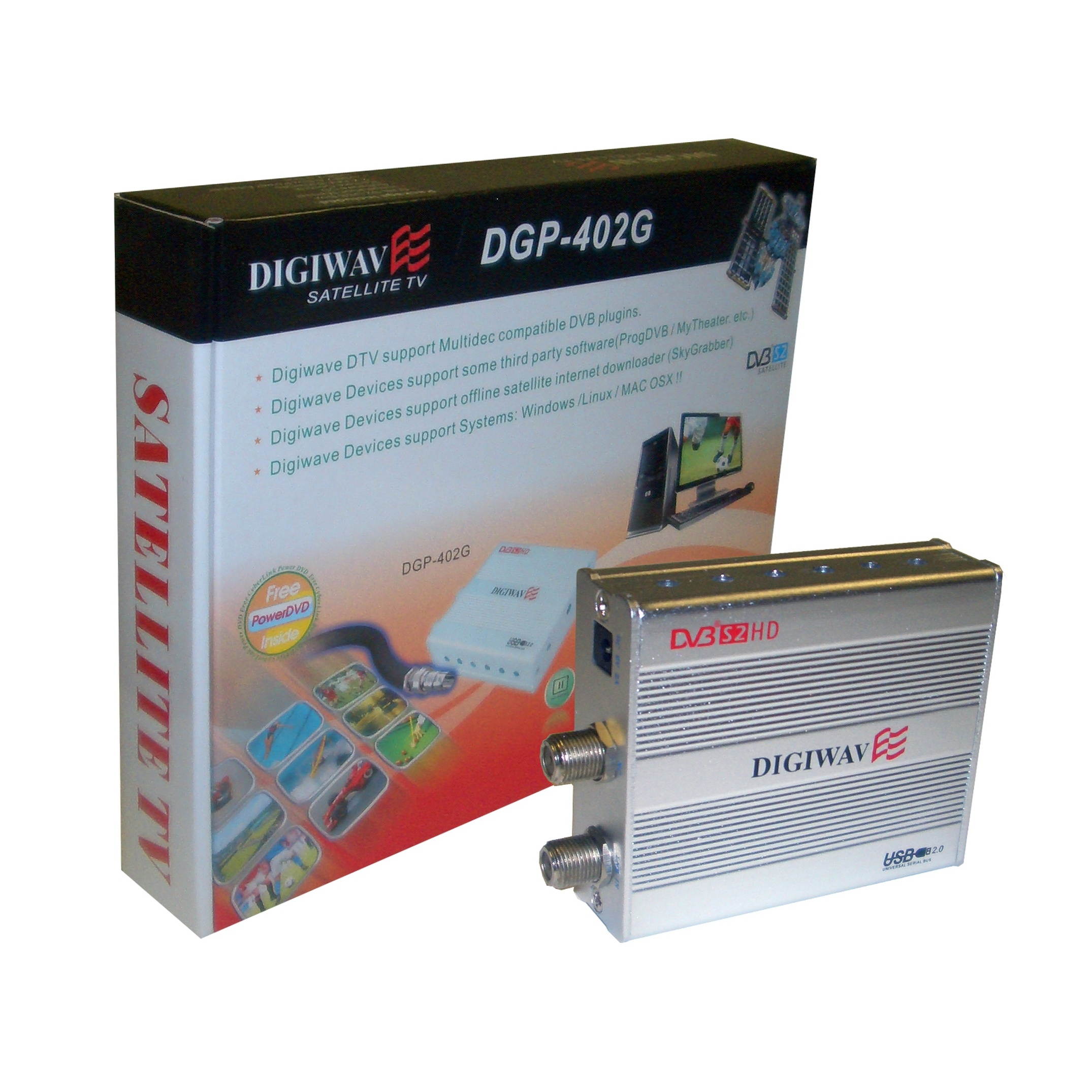 Digiwave HD Satellite Computer External USB Box