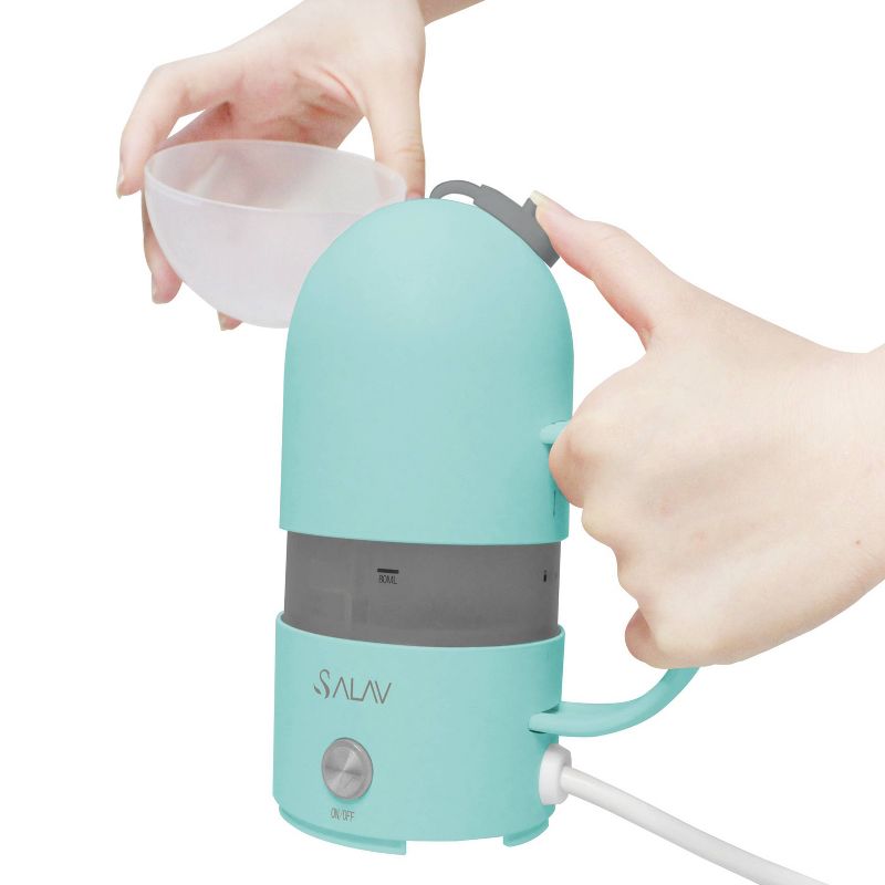 SALAV Travel Steamer with Dual Voltage Capsule Series Mint