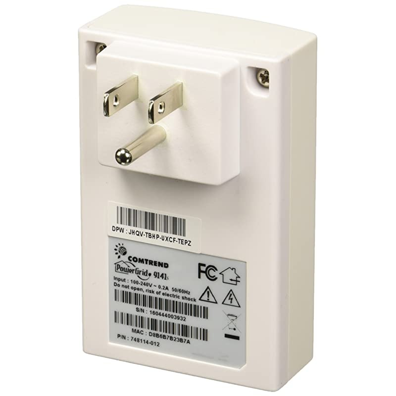 AV200 200 Mbps Powerline Ethernet Bridge Adapter PG-9141S (1-Unit) (FBA_PG-9141S)