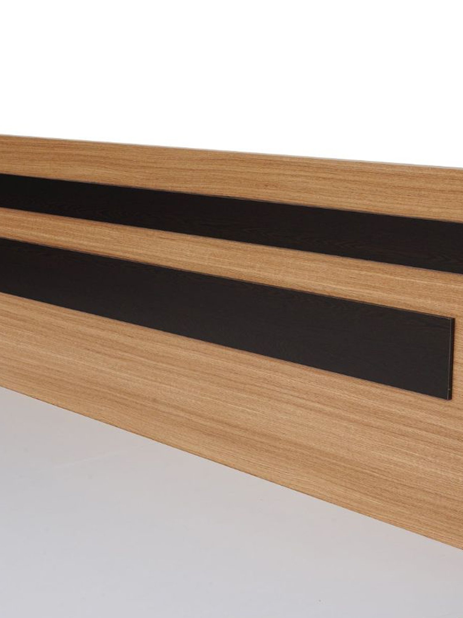 Nilkamal Riva Black Engineered Wood King Size Bed with Storage