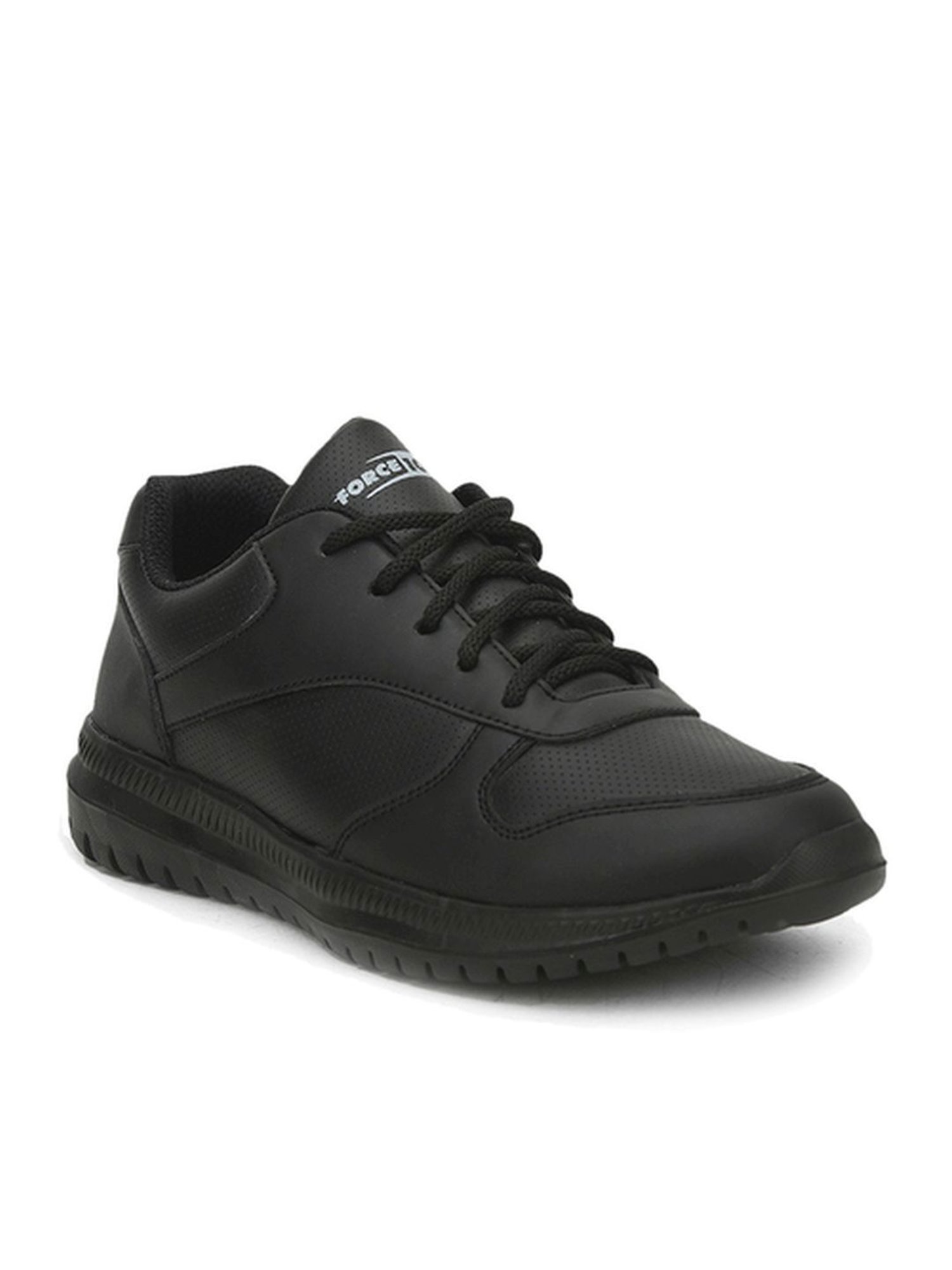 Force 10 By Liberty Kids Black Lace Up Shoes