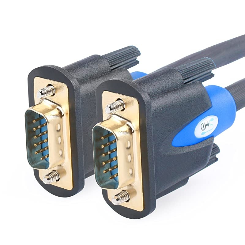 VGA Cable 40FT VGA to VGA Cord HD15 Monitor Cable for PC Laptop TV Porjector40 Feet