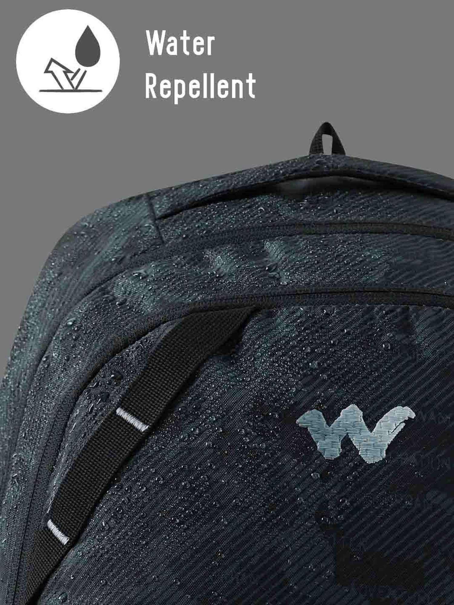 Wildcraft Bravo 35 Black Backpack