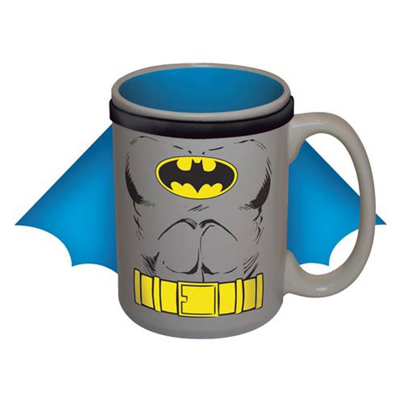ICUP, Inc. DC Comics Batman Caped 15oz Ceramic Mug