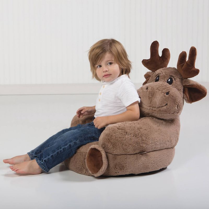 Moose Plush Character Chair - Trend Lab