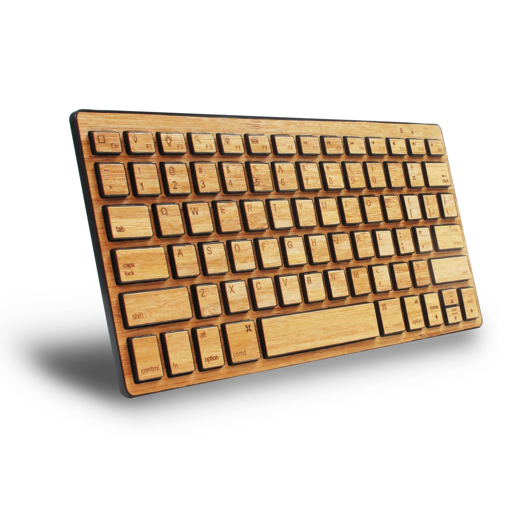Impecca KBB78BTK Bamboo Bluetooth Keyboard - Black