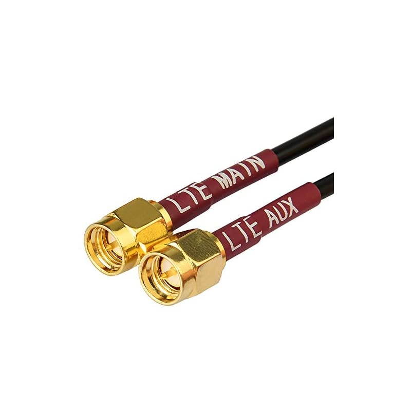 4G LTE Antenna Dual Band MIMO Magnetic Mount OmniDirectional Dual SMA Male Antenna for Huawei Sierra Netgear ZTE Novatel DLink 4G LTE Wireless Router