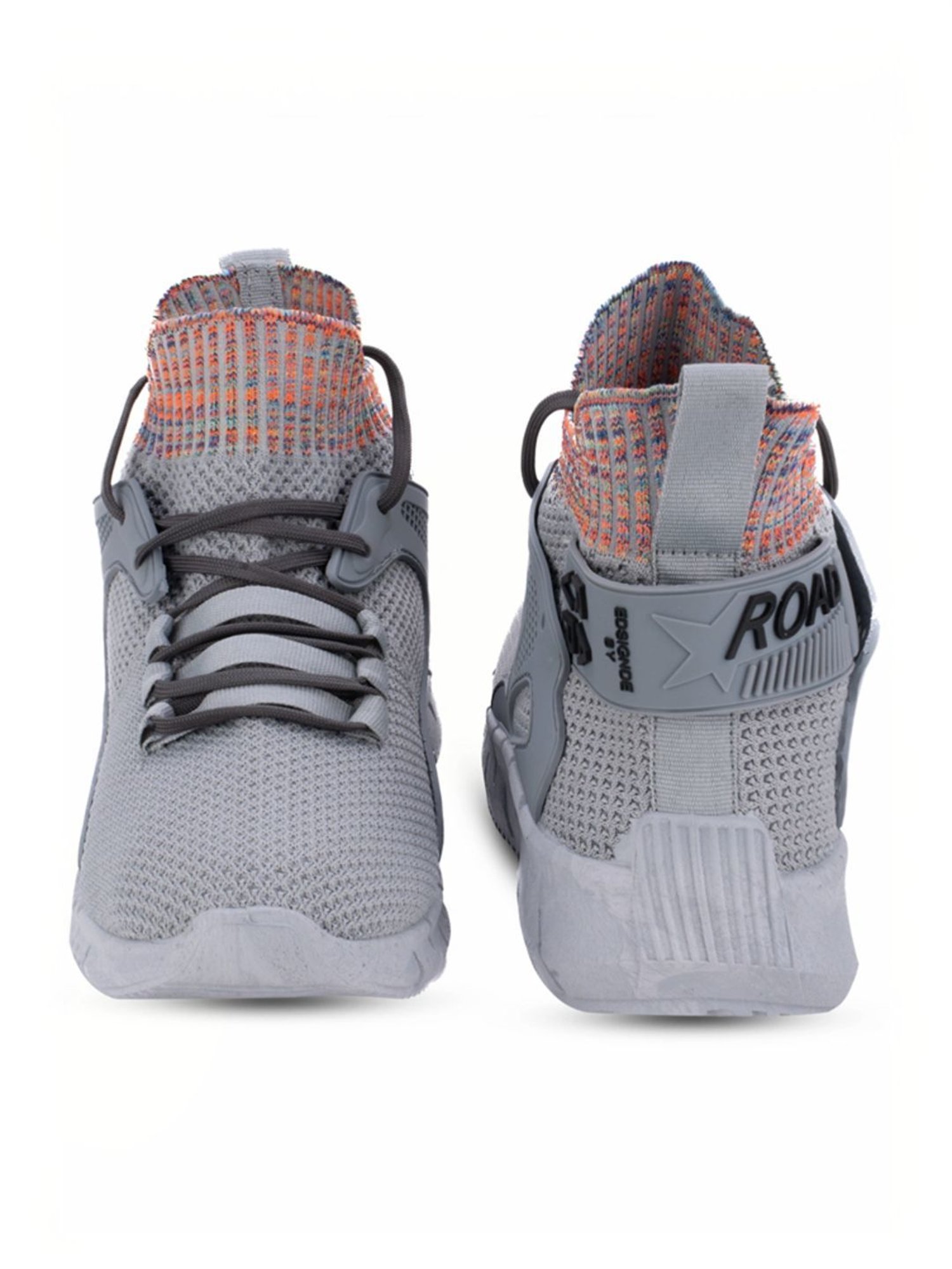 Rapid Box Men's Grey Running Shoes