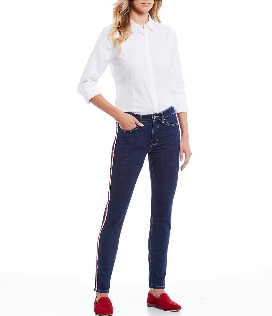 Karyn Seo Hazel Lattice Lace Linen Top