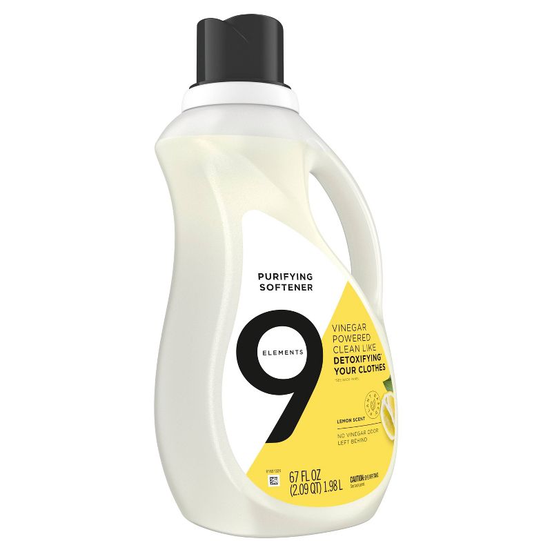 9 Elements Lemon Scent Liquid Purifying Softener - 67 fl oz