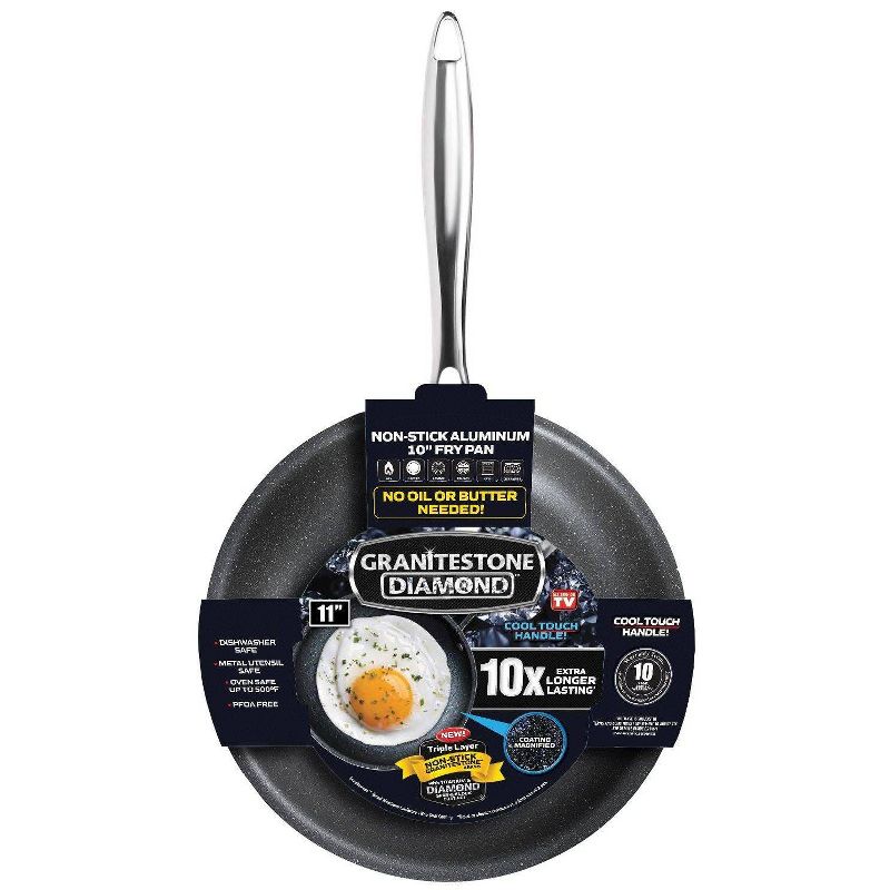 Granitestone Diamond 12" Saute Pan