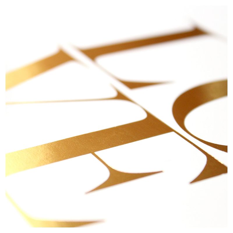 2ct "Me&You" Foil Art Cards Gold