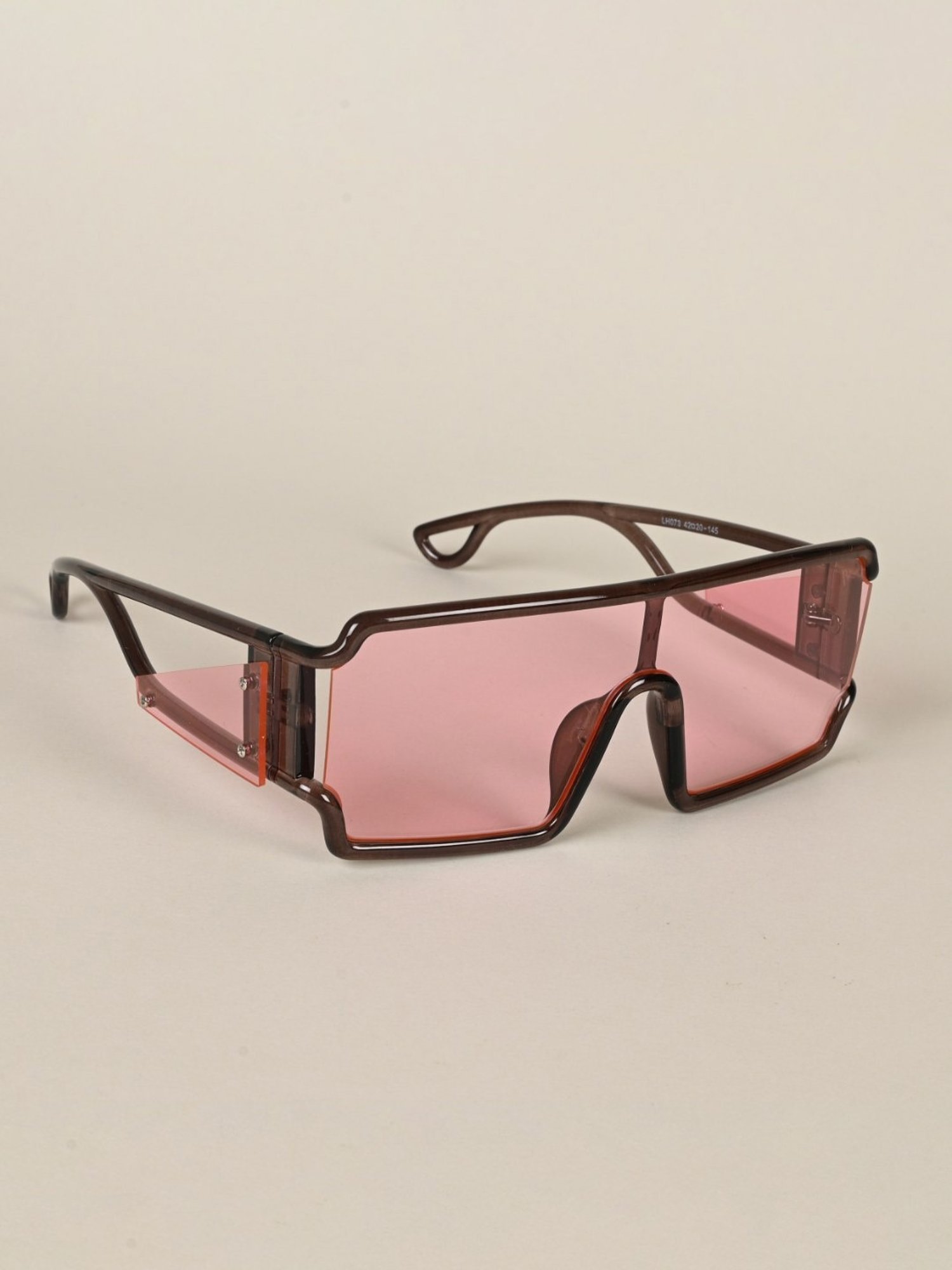 Voyage Pink Wayfarer UV Protection Unisex Sunglasses