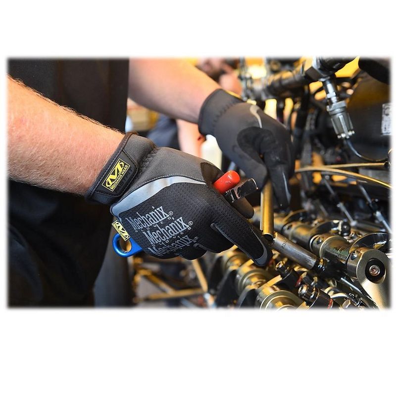 Mechanix Wear FastFit Leather Gloves, Black MFF-05-010