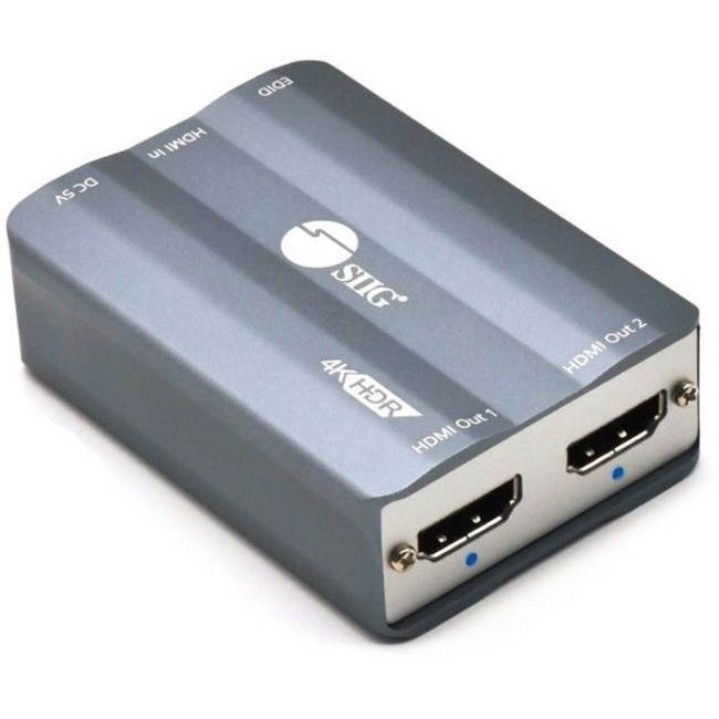 SIIG 1x2 HDMI 2.0 4K HDR Splitter