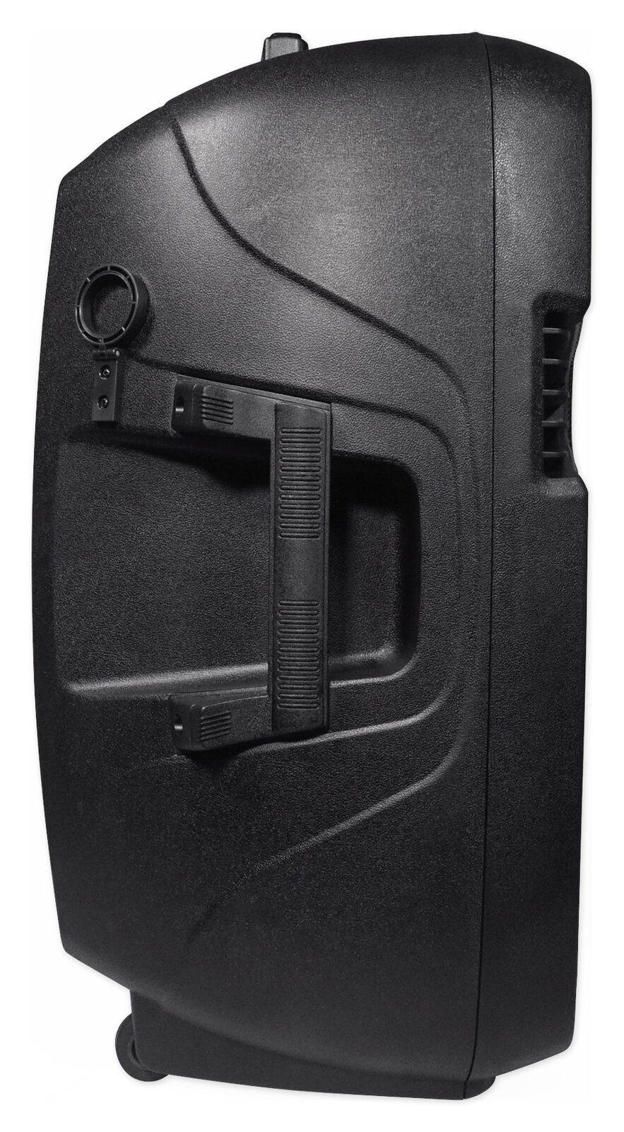 RAM15BT 15"Portable Rechargeable 800W DJ PA Speaker, 2 Mics, Bluetooth